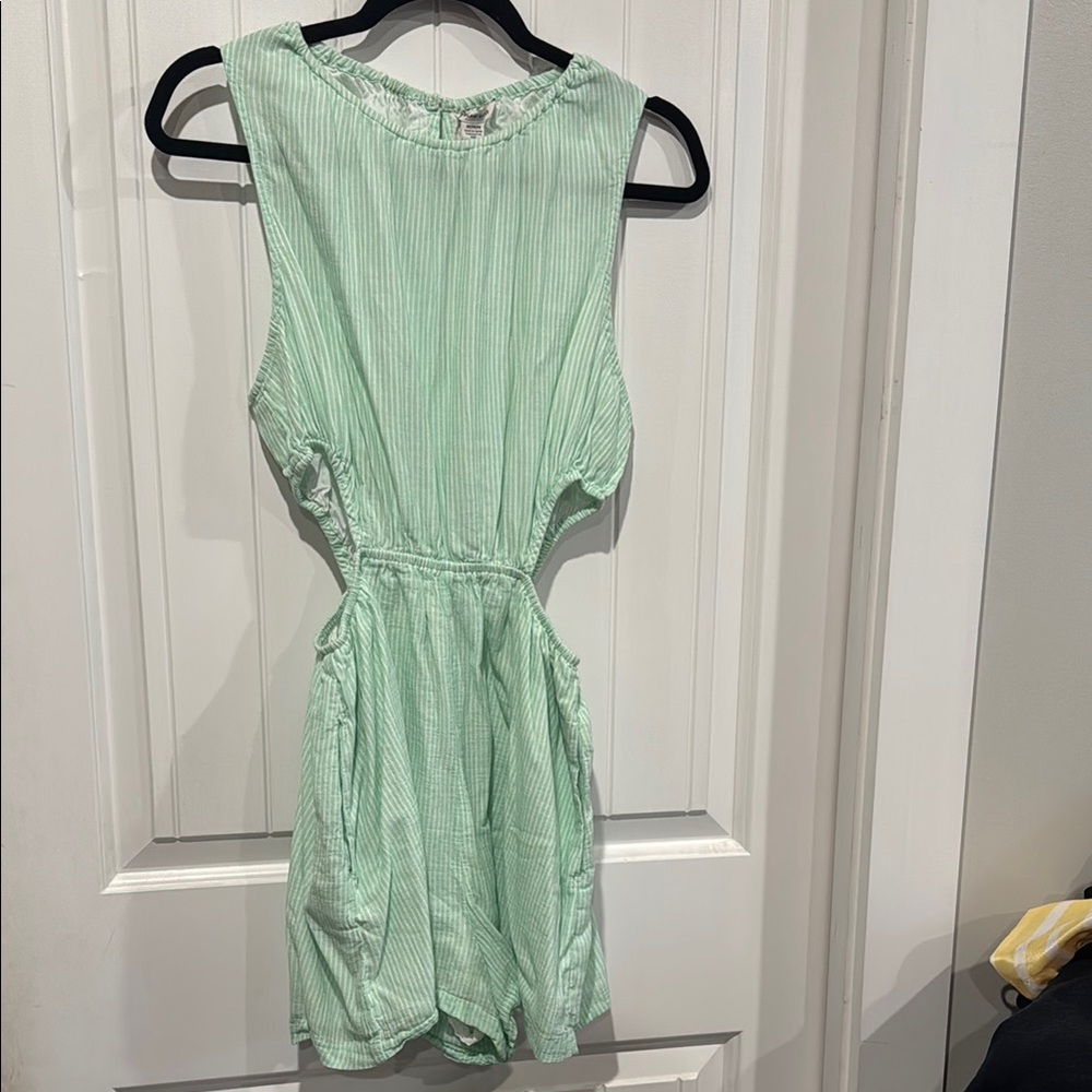 Women’s Mint Green One-Piece Romper